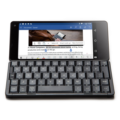 Смартфон с клавиатурой. Gemini PDA 4G+Wi-Fi